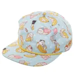 OFFICIAL BANANYA - ALL OVER RPINT LIGHT BLUE SNAPBACK CAP