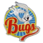 OFFICIAL LOONEY TUNES - BUGS BUNNY ROUND PIN BADGE