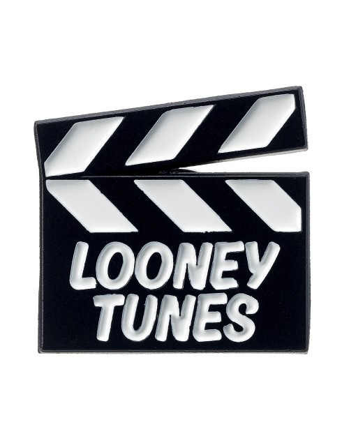 OFFICIAL LOONEY TUNES - CLAPPER BOARD PIN BADGE
