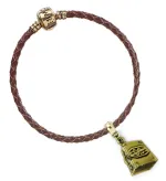 OFFICIAL FANTASTIC BEASTS BROWN CHARM BRACELET with ONE CHARM