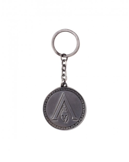 ASSASSIN'S CREED ODYSSEY - SILVER SYMBOL ROUND METAL KEYRING