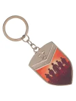 CALL OF DUTY WWII - SHIELD PRINTED METAL KEYRING