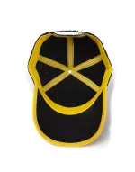 OFFICIAL FALLOUT 76 LOGO YELLOW AND BLACK BASEBALL SNAPBACK CAP