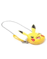 NINTENDO - POKEMON PIKACHU FACE SHAPED COIN PURSE/ BAG