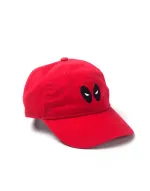 OFFICIAL MARVEL COMICS DEADPOOL EYES STRAPBACK BASEBALL CAP 'DAD HAT'