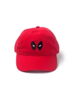 OFFICIAL MARVEL COMICS DEADPOOL EYES STRAPBACK BASEBALL CAP 'DAD HAT'