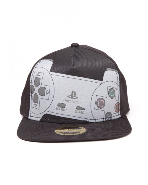 OFFICIAL SONY - CLASSIC PLAYSTATION CONTROLLER BLACK SNAPBACK CAP