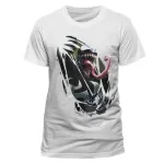 MARVEL COMICS - VENOM CHEST BURST WHITE T-SHIRT