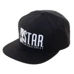 OFFICIAL DC COMICS - THE FLASH STARLABS LOGO BLACK SNAPBACK CAP