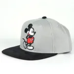 DISNEY - MICKEY MOUSE EMBROIDERY GREY SNAPBACK CAP