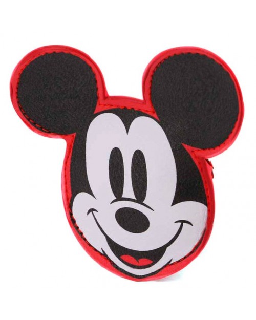 OFFICIAL DISNEY - MICKY MOUSE FACE PRINTED COIN PURSE