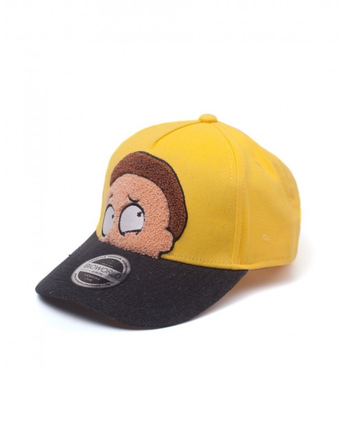 OFFICIAL RICK AND MORTY - MORTY CHENILLE STYLED CURVED SNAPBACK BASEBALL CAP