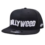 CARBON 212 HOLLYWEED PRINTED VISOR BLACK SNAPBACK CAP