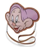 OFFICIAL DISNEY SNOW WHITE AND THE SEVEN DWARFS - DOPEY FACE MINI SHOULDER BAG