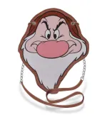 OFFICIAL DISNEY SNOW WHITE AND THE SEVEN DWARFS - GRUMPY FACE MINI SHOULDER BAG