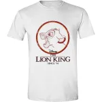 OFFICIAL DISNEY - THE LION KING SIMBA CIRCLE 94 WHITE T-SHIRT