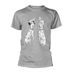 OFFICIAL DISNEY - 101 DALMATIANS PERDITA AND PONGO GREY T-SHIRT