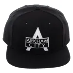 DC COMICS - ARKHAM CITY LOGO BLACK SNAPBACK CAP