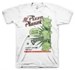 OFFICIAL DISNEY TOY STORY - PIZZA PLANET ALIENS OOOOH! WHITE T-SHIRT