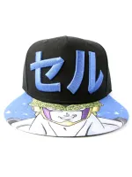 OFFICIAL DRAGON BALL Z - CELL BLACK SNAPBACK CAP WITH PRINTED VISOR