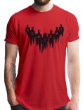 OFFICIAL IT CHAPTER 2 - THE LOOSERS SILHOUETTE RED T-SHIRT