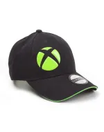 OFFICIAL XBOX SYMBOL BLACK BASEBALL STRAPBACK CAP