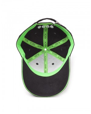 OFFICIAL XBOX SYMBOL BLACK BASEBALL STRAPBACK CAP