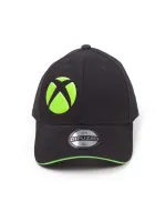 OFFICIAL XBOX SYMBOL BLACK BASEBALL STRAPBACK CAP