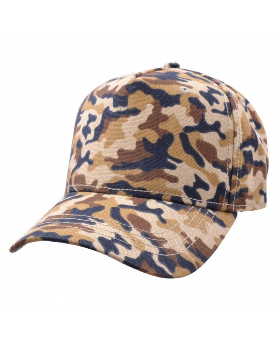 CARBON 212 - LIGHT BROWN CAMOUGLAGE CURVED BASEBALL CAP