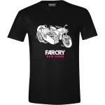 OFFICIAL UBISOFT - FAR CRY NEW DAWN SIDE CAR BLACK T-SHIRT