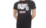 OFFICIAL UBISOFT - FAR CRY NEW DAWN SIDE CAR BLACK T-SHIRT