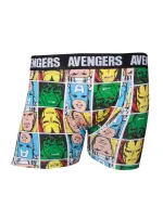 OFFICIAL MARVEL COMICS AVENGERS - IRON MAN, THOR, HULK & CAPTAIN AMERICA MENS BOXERS (UNDERWEAR)