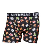 OFFICIAL SUPER MARIO BROS SYMBOLS MENS BOXERS (UNDERWEAR)