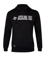 OFFICIAL SUPER NINTENDO ENTERTAINMENT SYSTEM (SNES) CONTROLLER BACK PRINT HOODIE JUMPER