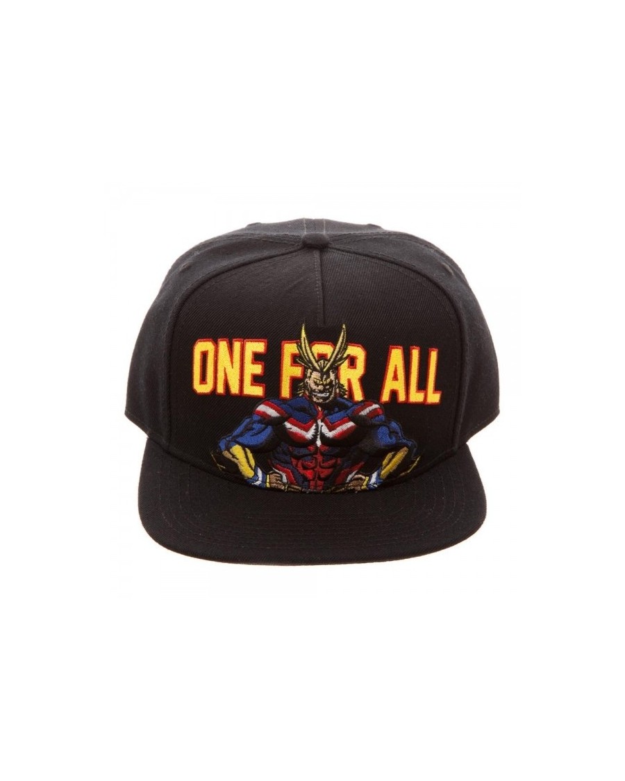 MY HERO ACADEMIA - ONE FOR ALL - ALL MIGHT BLACK SNAPBACK CAP