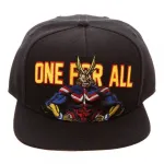 MY HERO ACADEMIA - ONE FOR ALL - ALL MIGHT BLACK SNAPBACK CAP