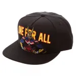 MY HERO ACADEMIA - ONE FOR ALL - ALL MIGHT BLACK SNAPBACK CAP