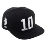 HAIKYU!!  HINATA JERSEY NUMBER 10 BLACK SNAPBACK CAP