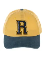 OFFICIAL ARCHIE COMICS RIVERDALE R LOGO YELLOW BASEBALL STRAPBACK CAP