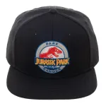 OFFICIAL JURASSIC PARK SYMBOL - PARK RANGER BLACK SNAPBACK CAP