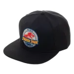 OFFICIAL JURASSIC PARK SYMBOL - PARK RANGER BLACK SNAPBACK CAP