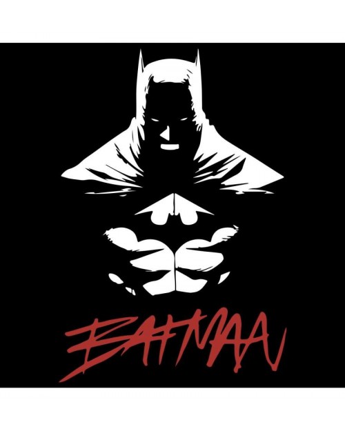 OFFICIAL DC COMICS BATMAN JIM LEE DESIGN PRINT BLACK T-SHIRT