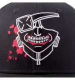 OFFICIAL TOKYO GHOUL - KANEKI MASK BLACK SNAPBACK CAP