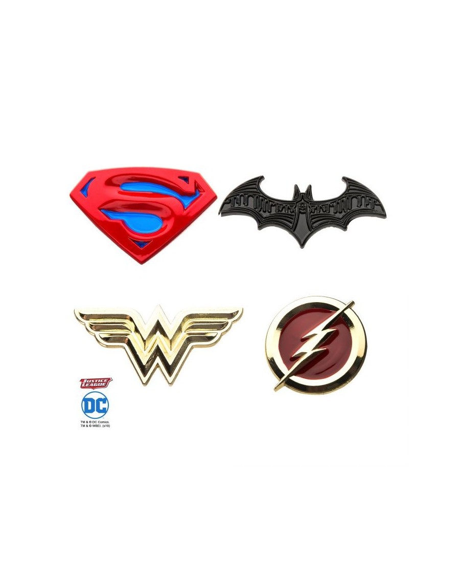 Sales One DC Comics Collectors Pins 4-Pack Superman Broschen
