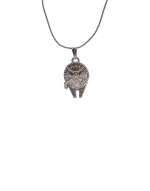 STAR WARS MILLENNIUM FALCON GREY PENDANT NECKLACE