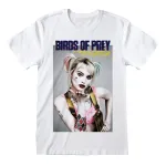 DC COMICS BIRDS OF PREY AND THE FANTABULOUS EMANCIPATION OF ONE HARLEY QUINN LOGO BLACK T-SHIRT