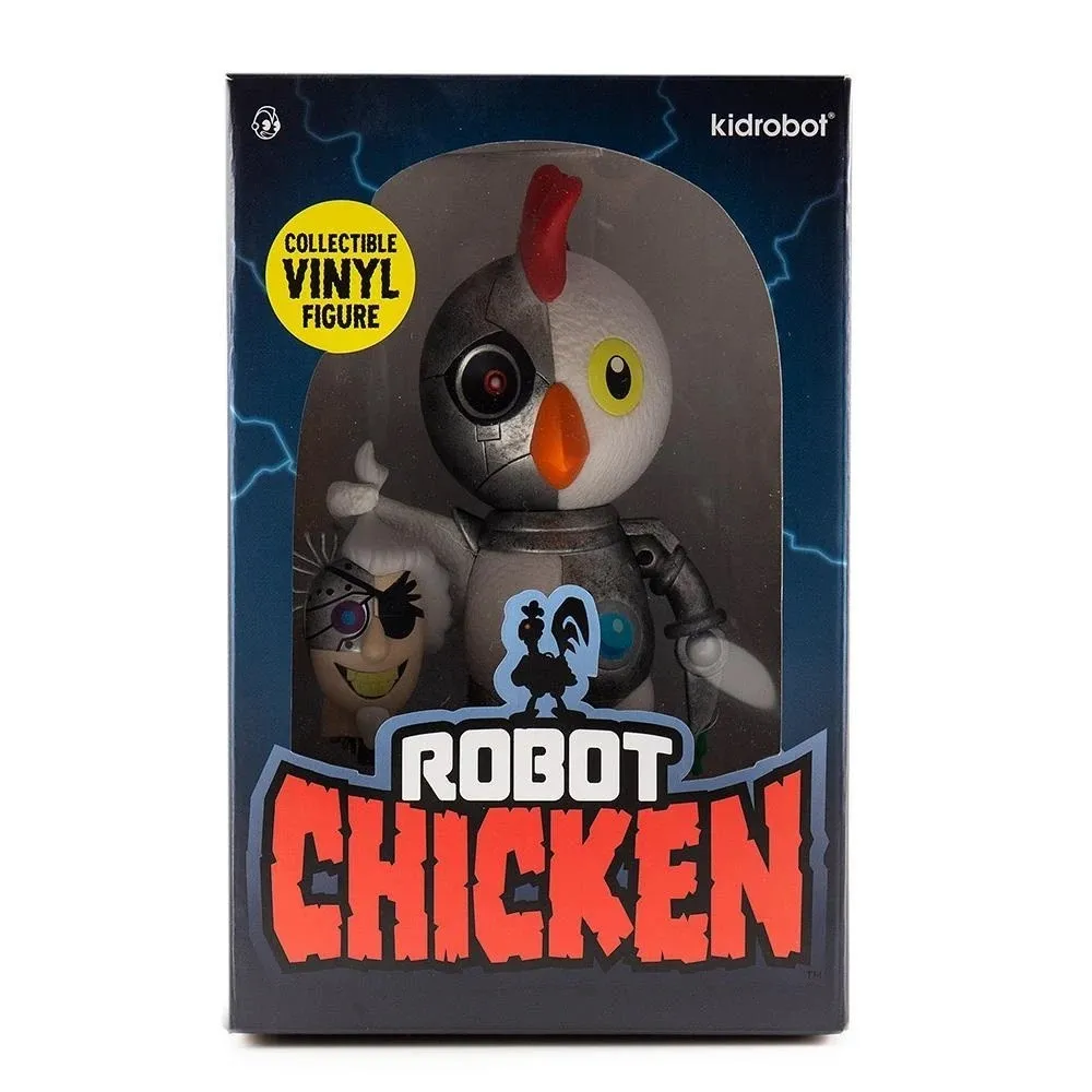 Kidrobot X Adult Swim Robot Chicken Vinyl Art Figure