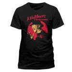 OFFICIAL A NIGHTMARE ON ELM STREET FREDDY KRUEGER PRINT BLACK T-SHIRT