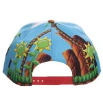 OFFICIAL SONIC THE HEDGEHOG LOGO GAME SCENE ALL OVER PRINT SNAPBACK CAP