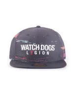 OFFICIALUBISOFT WATCH DOGS LEGION GLITCH LOGO BLACK SNAPBACK CAP